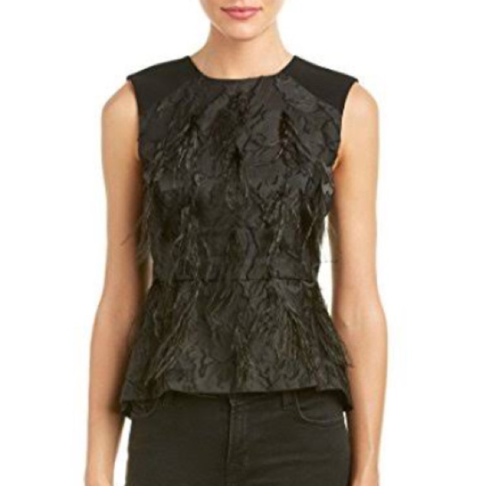 ◾️BCBG Feather Peplum◾️